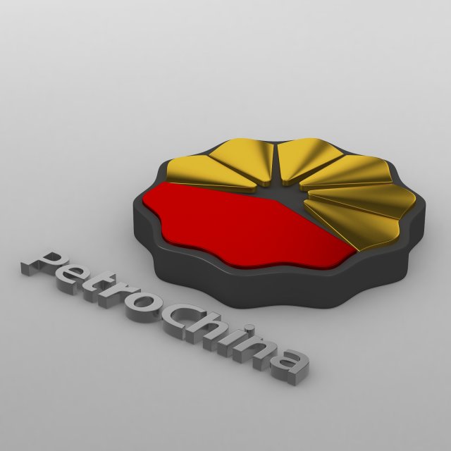 perto china logo 3D Model .c4d .max .obj .3ds .fbx .stl .blend 