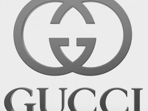 gucci logo 3D Model