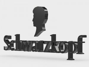 schwarzkopf logo Modello 3D