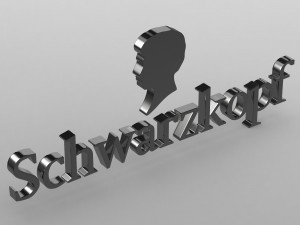schwarzkopf logo Modello 3D