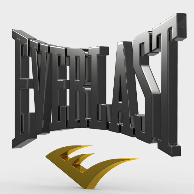 everlast logo 3D Model .c4d .max .obj .3ds .fbx .stl .blend