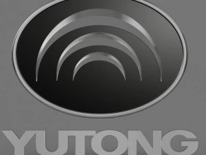 logo yutong Model 3D