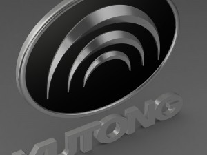 yutong logo Modelo 3D