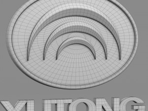 yutong logo Modelo 3D