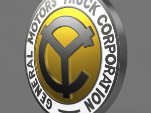 general motors logo 3D Model in Parts of auto 3DExport