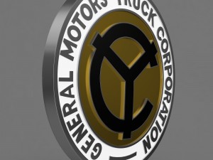 yellow coach logo 3D Model