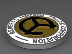 yellow coach logo 3D Model