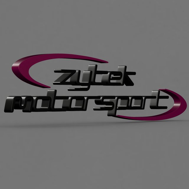 zytek logo Model 3D .c4d .max .obj .3ds .fbx .stl .blend 