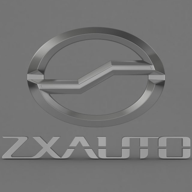 zxauto logo 3D Model