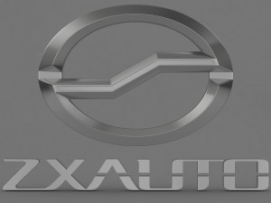 zxauto logo 3D Model