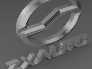 zxauto logo 3D Model