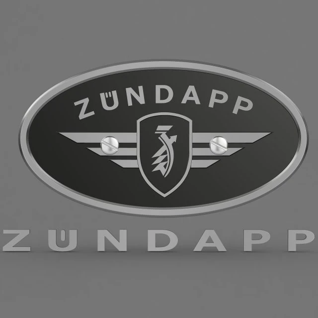 zundapp logo 3D Model .c4d .max .obj .3ds .fbx .stl .blend 