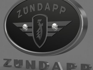 zundapp logo Modèle 3D