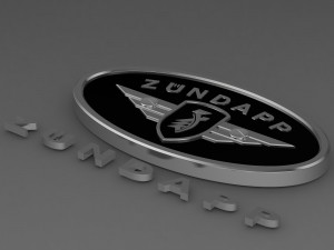 zundapp logo Modèle 3D