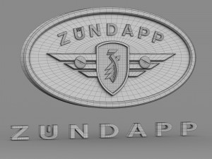 zundapp logo Modèle 3D