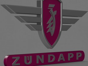zundapp logo 2 3D Model