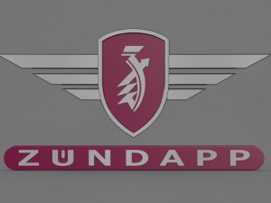zundapp logo 2 3D Model