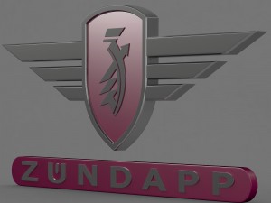zundapp logo 2 3D Model