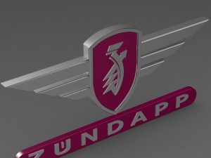 zundapp logo 2 3D Model
