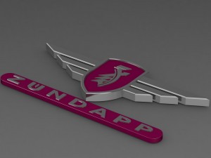 zundapp logo 2 3D Model