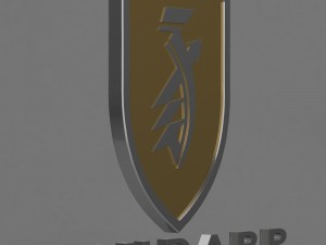 zundapp logo 3 Model 3D