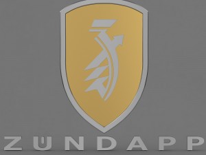 zundapp logo 3 Model 3D