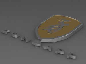 zundapp logo 3 Model 3D