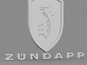 zundapp logo 3 Model 3D