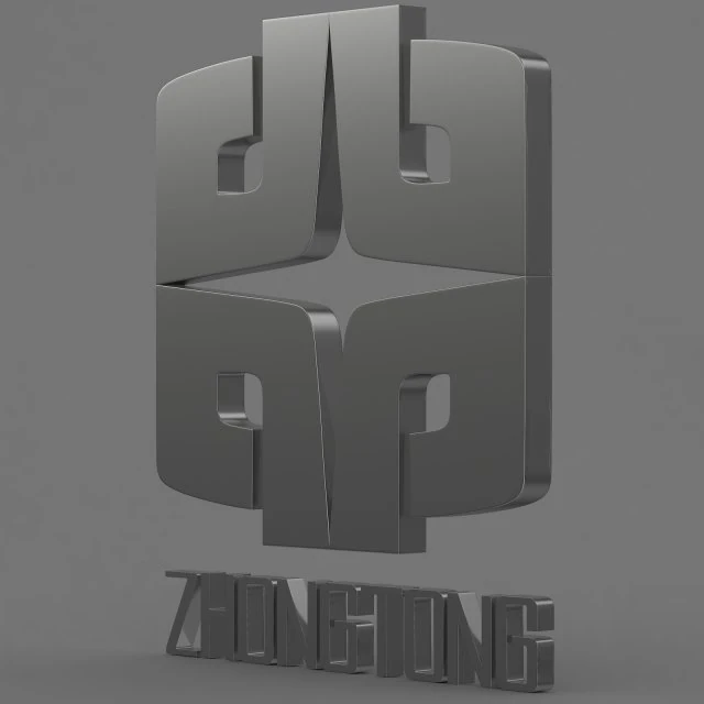 zhongtong logo 3D Model .c4d .max .obj .3ds .fbx .stl .blend 