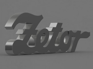 zetor logo 2 3D Model