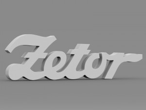 zetor logo 2 3Dモデル