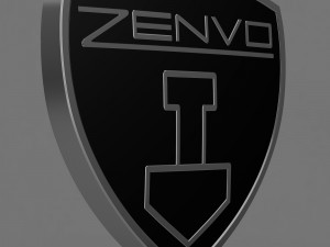 zenvo logo Modelo 3D