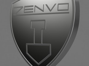 zenvo logo Modelo 3D