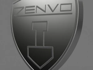 Zenvo-Logo 3D Modell