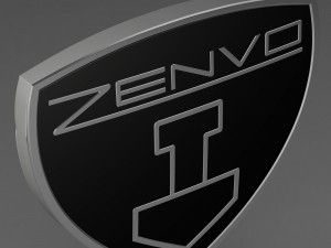 zenvo logo Modelo 3D
