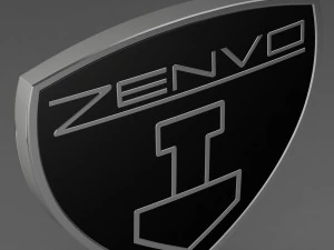 Zenvo-Logo 3D Modell