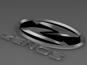 zenos logo 3D 모델
