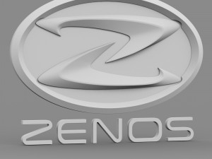 zenos logo 3D 모델