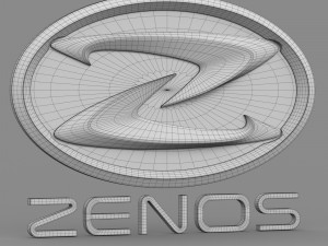 zenos logo 3D 모델
