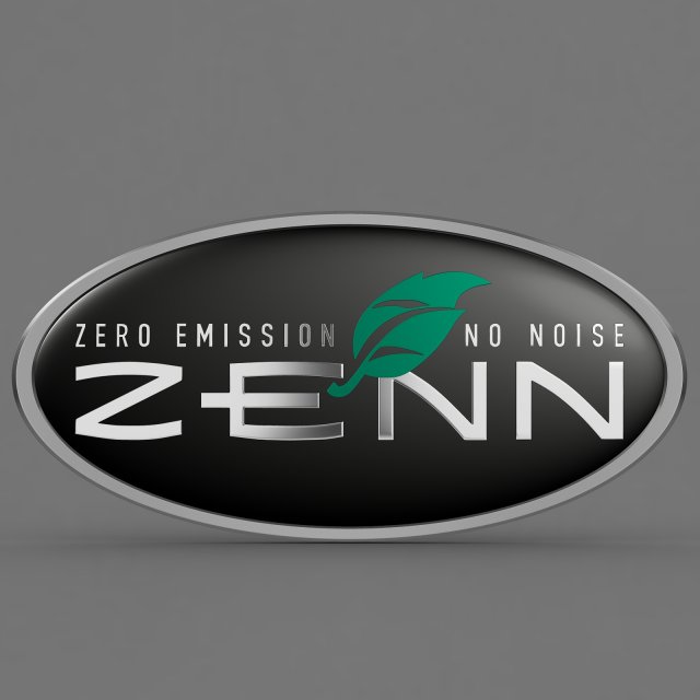 zenn logo 3D 모델 .c4d .max .obj .3ds .fbx .stl .blend 