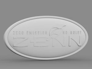 zenn logo 3D Model