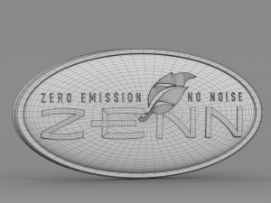 zenn logo 3D 모델