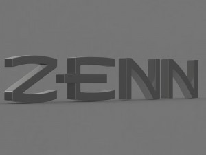 zenn logo 2 3D Model