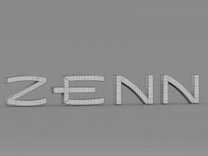 zenn logo 2 Modèle 3D