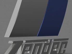 zender logo 3D-Modell