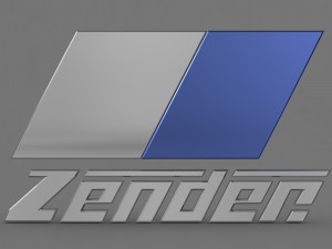 zender logo Modello 3D