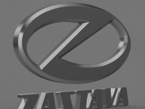 zastava logo 3D Model