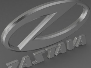 zastava logo Model 3D