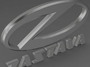 zastava logo 3D Model