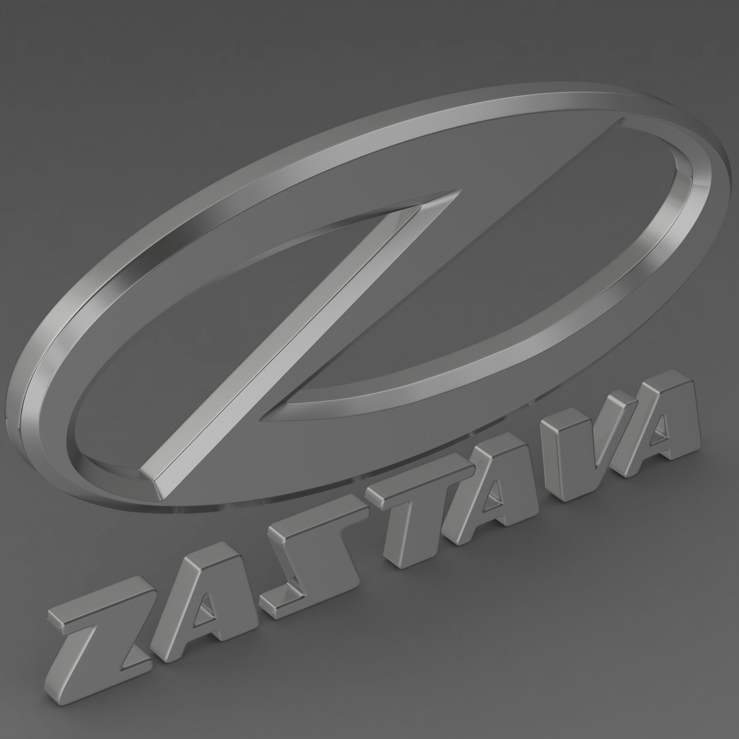 FAW logo 3d машина